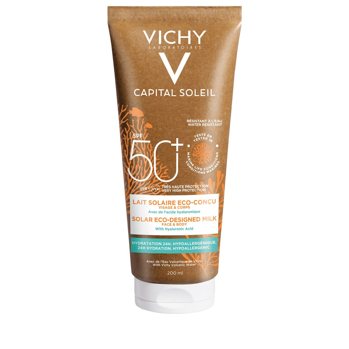 Vichy Capital Soleil Öko Milch Milch LSF50 Tb 200 ml