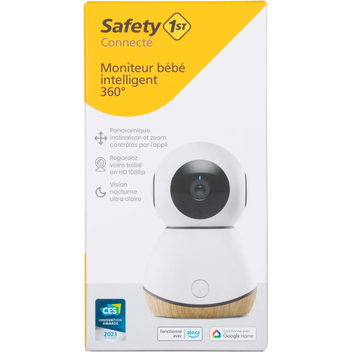 Safety 1st Moniteur bébé Smart 360°