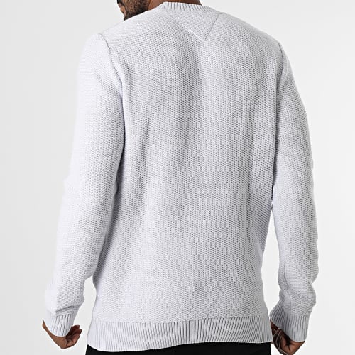 Pull Regular Structured 5060 Gris Clair