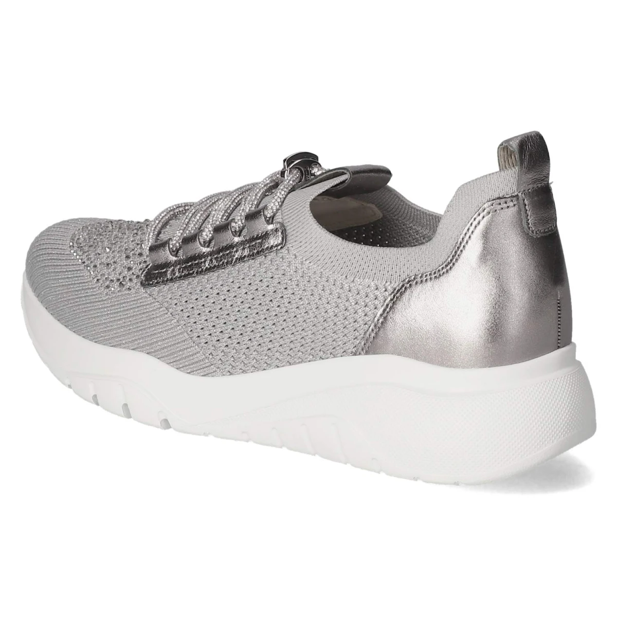 GaborLow Sneaker - grau (Glitter)