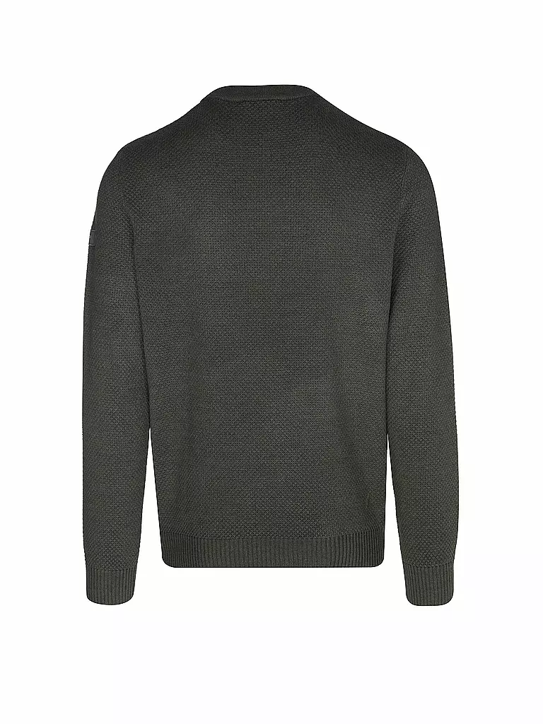 MAERZ Pullover dunkelgrün