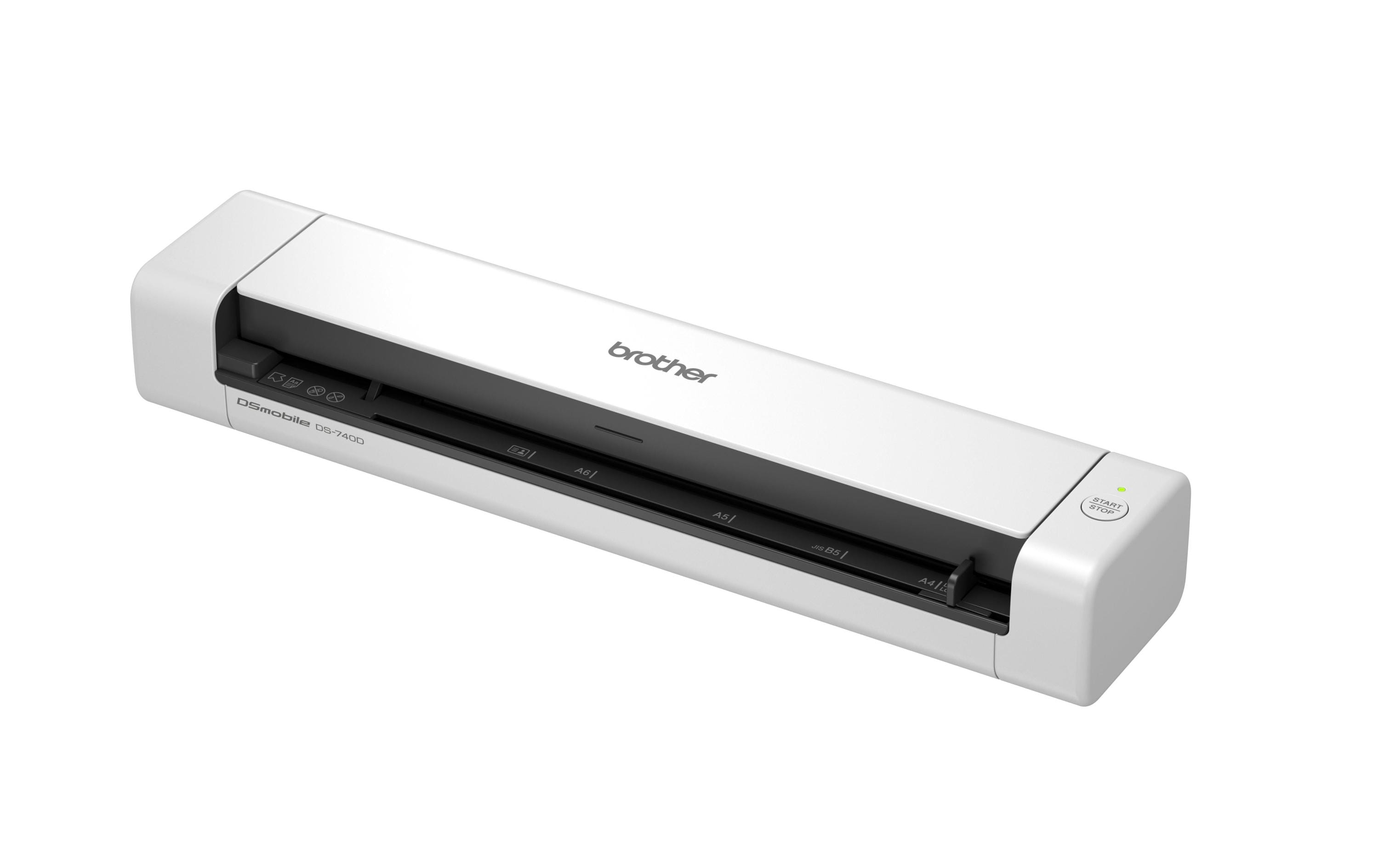 Mobiler Dokumentenscanner DS-740D<br>Mobiler Duplex-Scanner mit automatischem Dokumenteinzug
