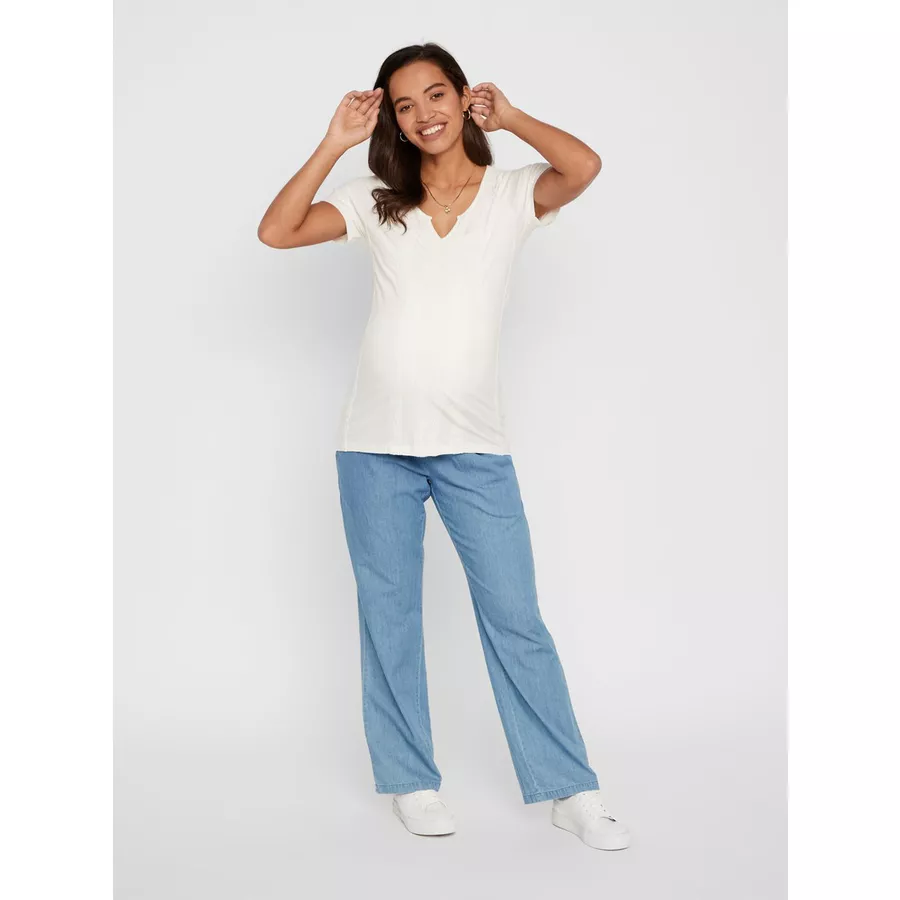 mama;licious Umstandsshirt MLSABRINE Snow White