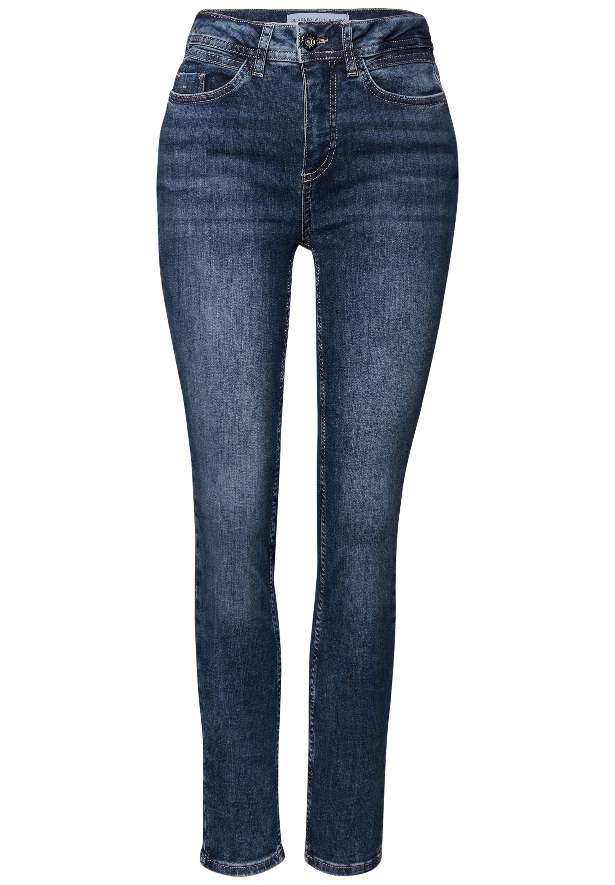 STREET ONE Slim-fit-Jeans »Style York« mit Stretch