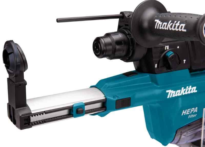 Makita HR2653J 230V Combihamer met stofafzuigunit in Mbox