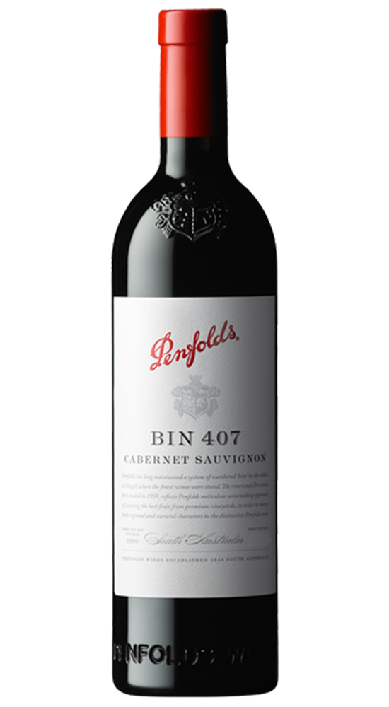 Penfolds Bin 407 Cabernet Sauvignon 2018Rouge-