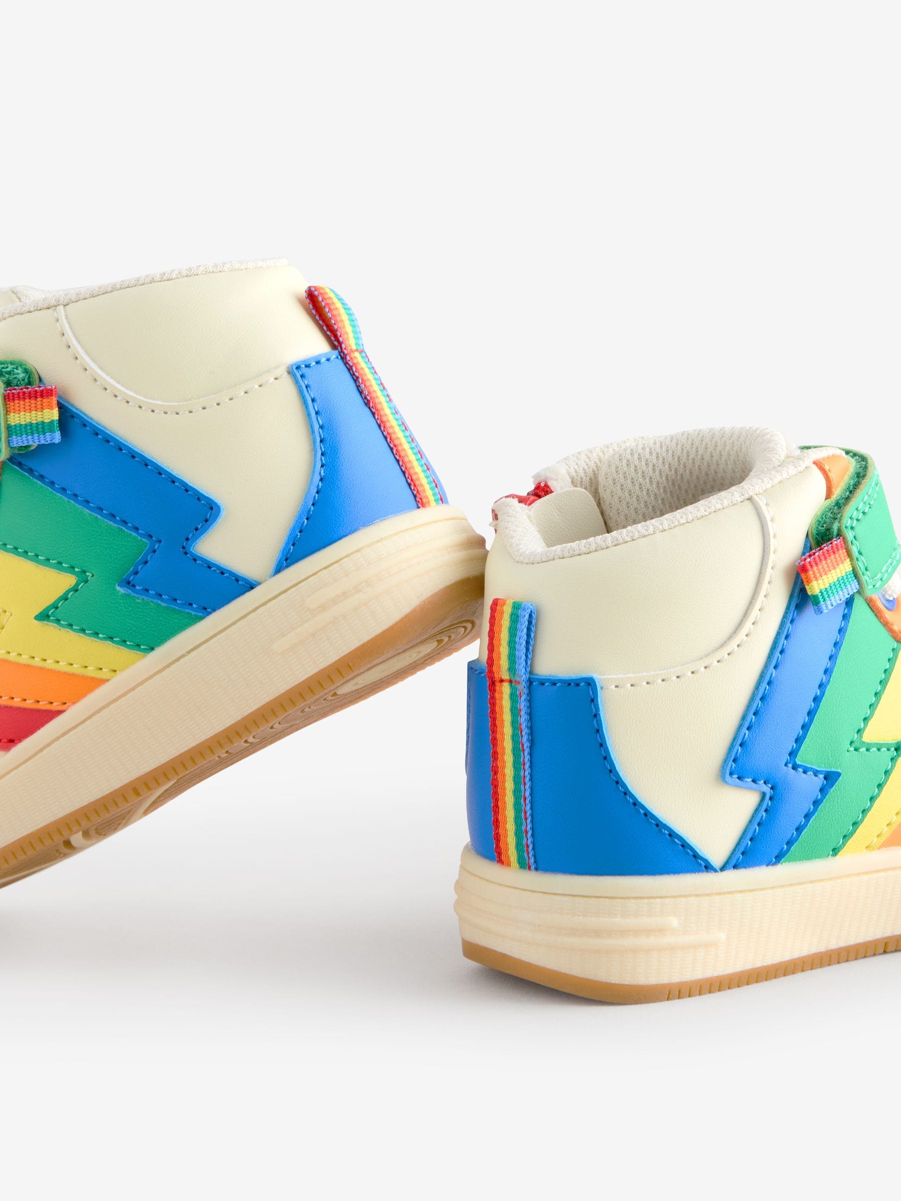 Meerkleurig oplichtend - Little Bird by Jools Oliver - Hoge sneakers met sterren