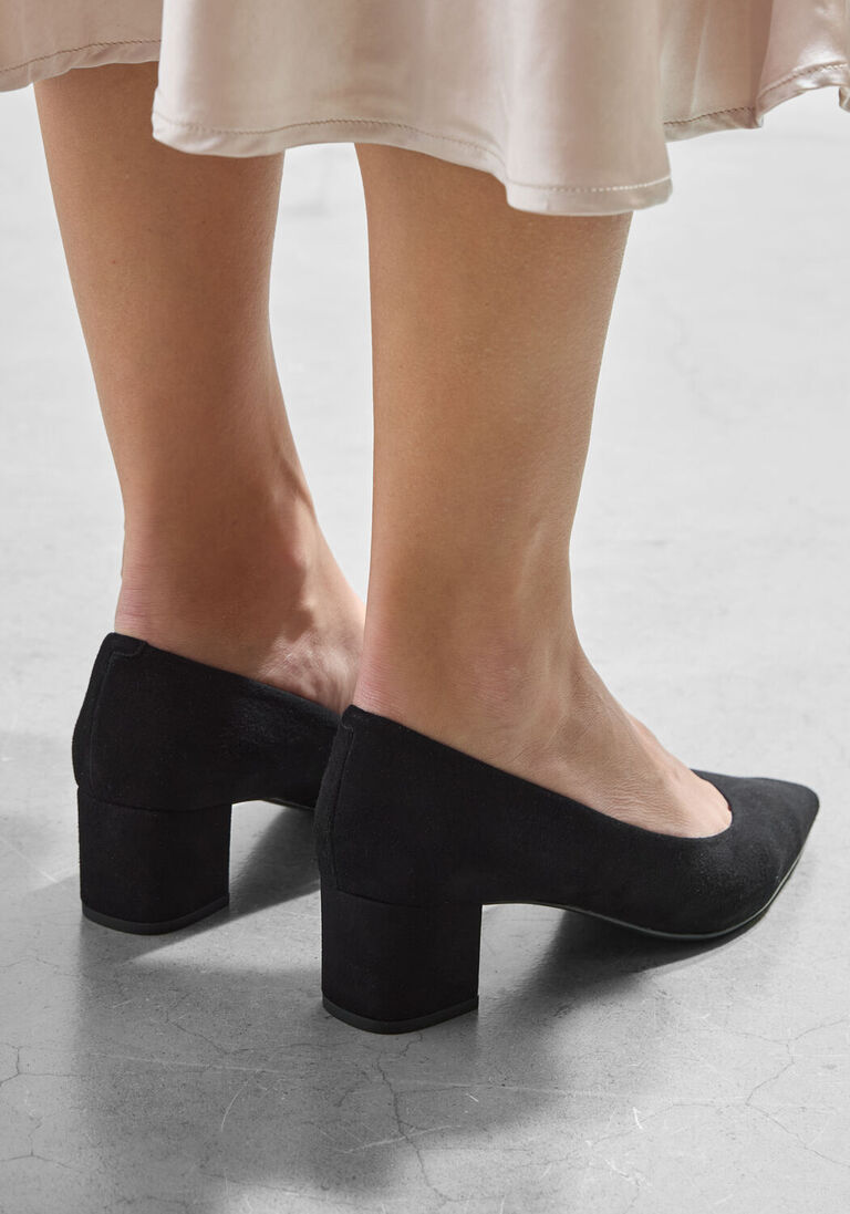 zwarte unisa pumps jasul