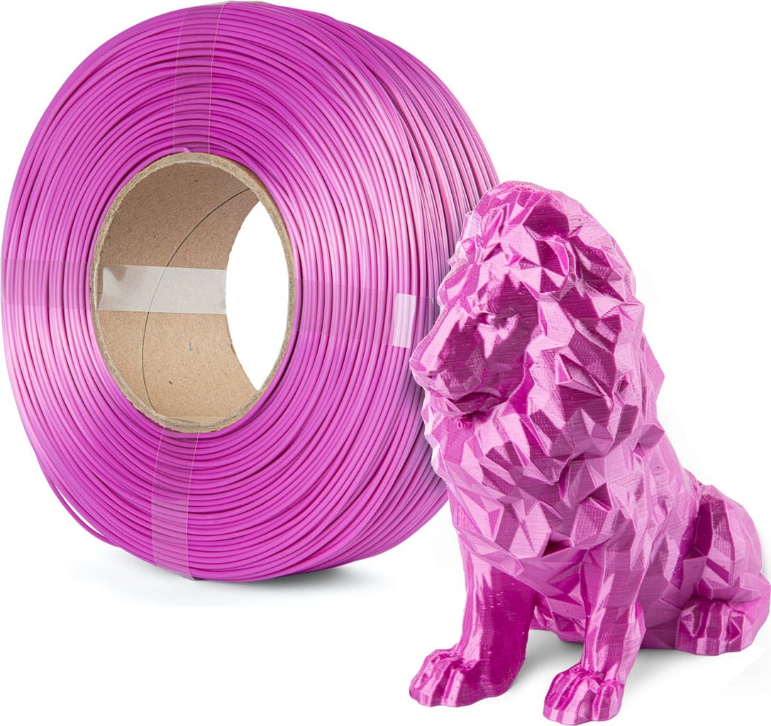 Spectrum  ReFill PLA Silk Taffy Pink, 1,75 mm / 1000 g    Refill PLA mit Silk Effekt in Taffy Pink