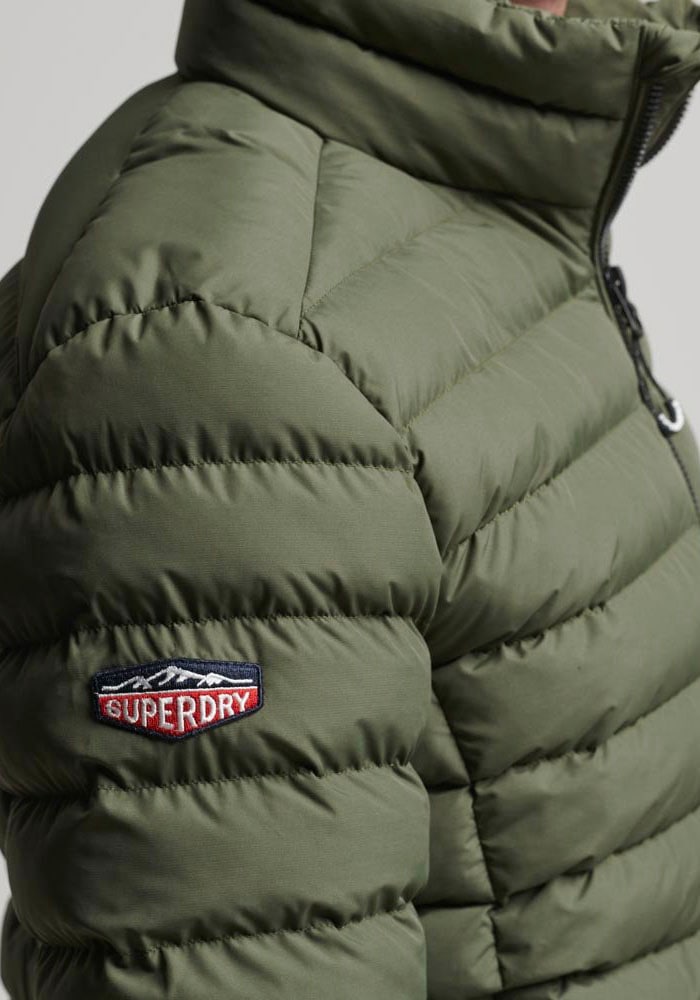 Superdry Steppjacke »FUJI PRINT PADDED JACKET« ohne Kapuze