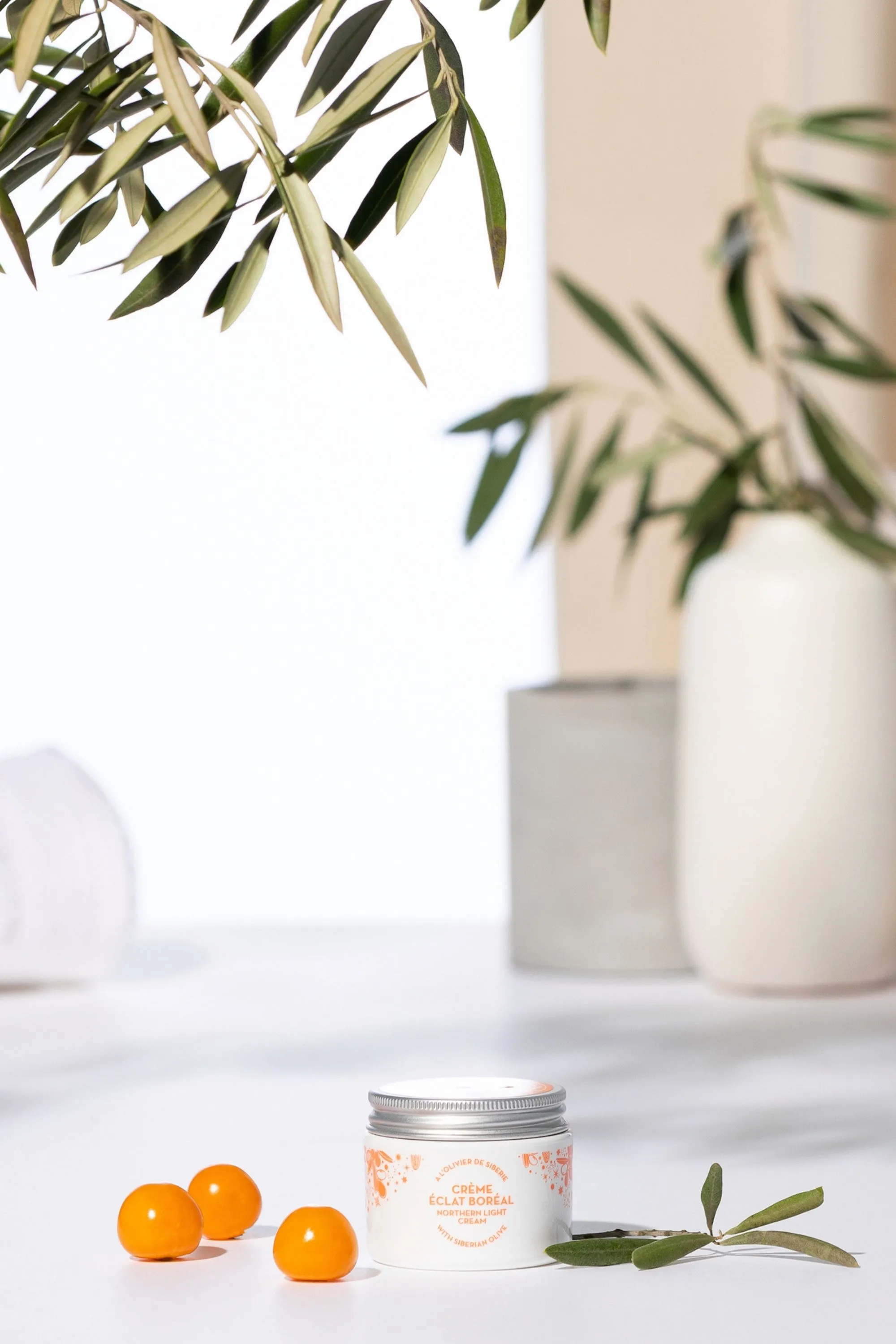 Polaar Crème lissante Eclat Boréal à l’Olivier de Sibérie-50 ml