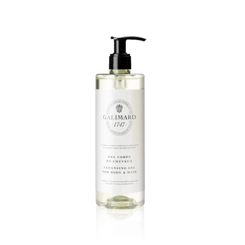 GFL - Gel corps et cheveux - Galimard 1747 - 380ml - x18 - Rechargeable