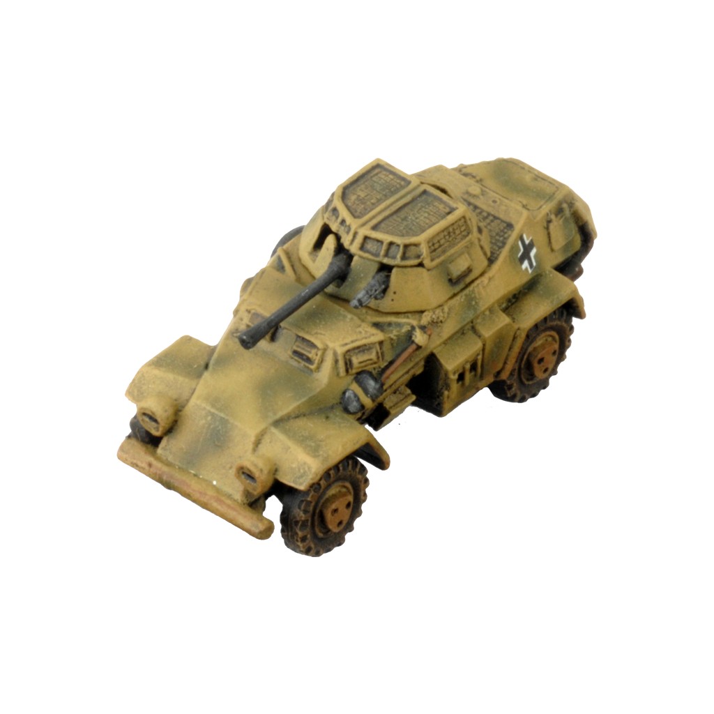 Flames of War - SdKfz 221 and 222 SS Scout Troop