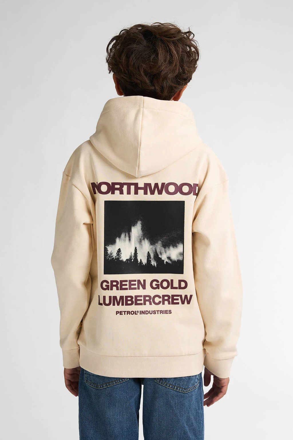 Petrol Industries hoodie beige