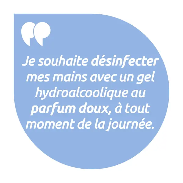 Baccide Gel hydroalcoolique Parfum Fleur de coton(1) Peaux Sensibles 300ml