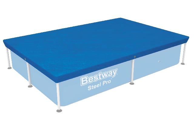 Bestway Cover Steel Pro Rechthoek 221