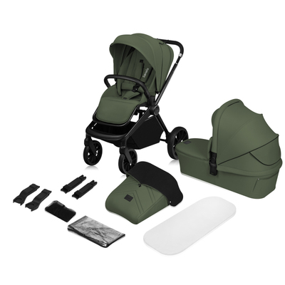 Lionelo MIKA Plus 2-in-1 Duovogn, Green Olive