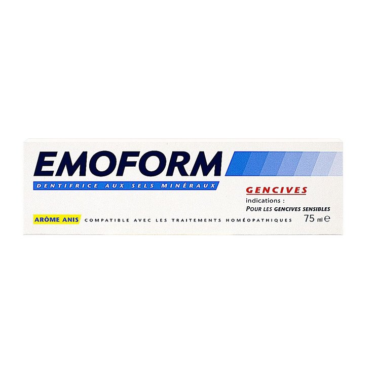 Emoform dentifrice gencives anis 75ml