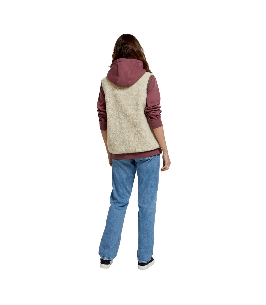 Animal - Veste sans manches HENNIE - Femme (Blanc cassé) - UTMW2169