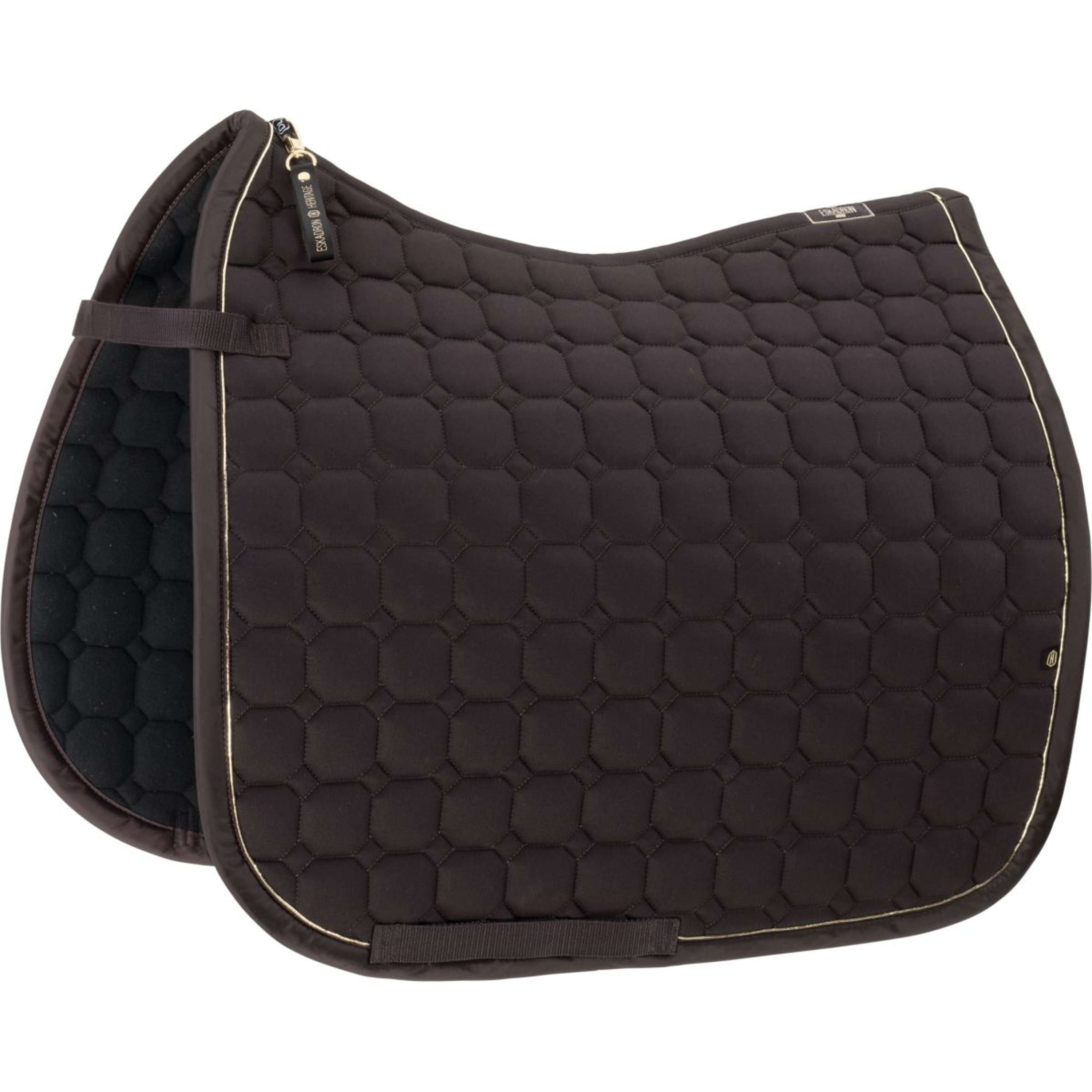Eskadron Zadeldekje Heritage Cotton Dressuur Black Truffle