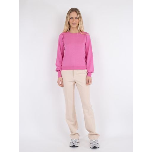 Neo Noir Magdalena Solid Striktrøje, Pink, 40