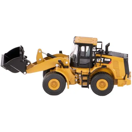 Diecast Masters 85608 - Caterpillar Radlader 950M, detailgetreues CAT Baufahrzeug in Displayfenster-Box, Maßstab 1:64, ca. 13,5 x 4,6 x 5,6 cm, ab 8 Jahren, für Sammler und als Geschenk geeignet