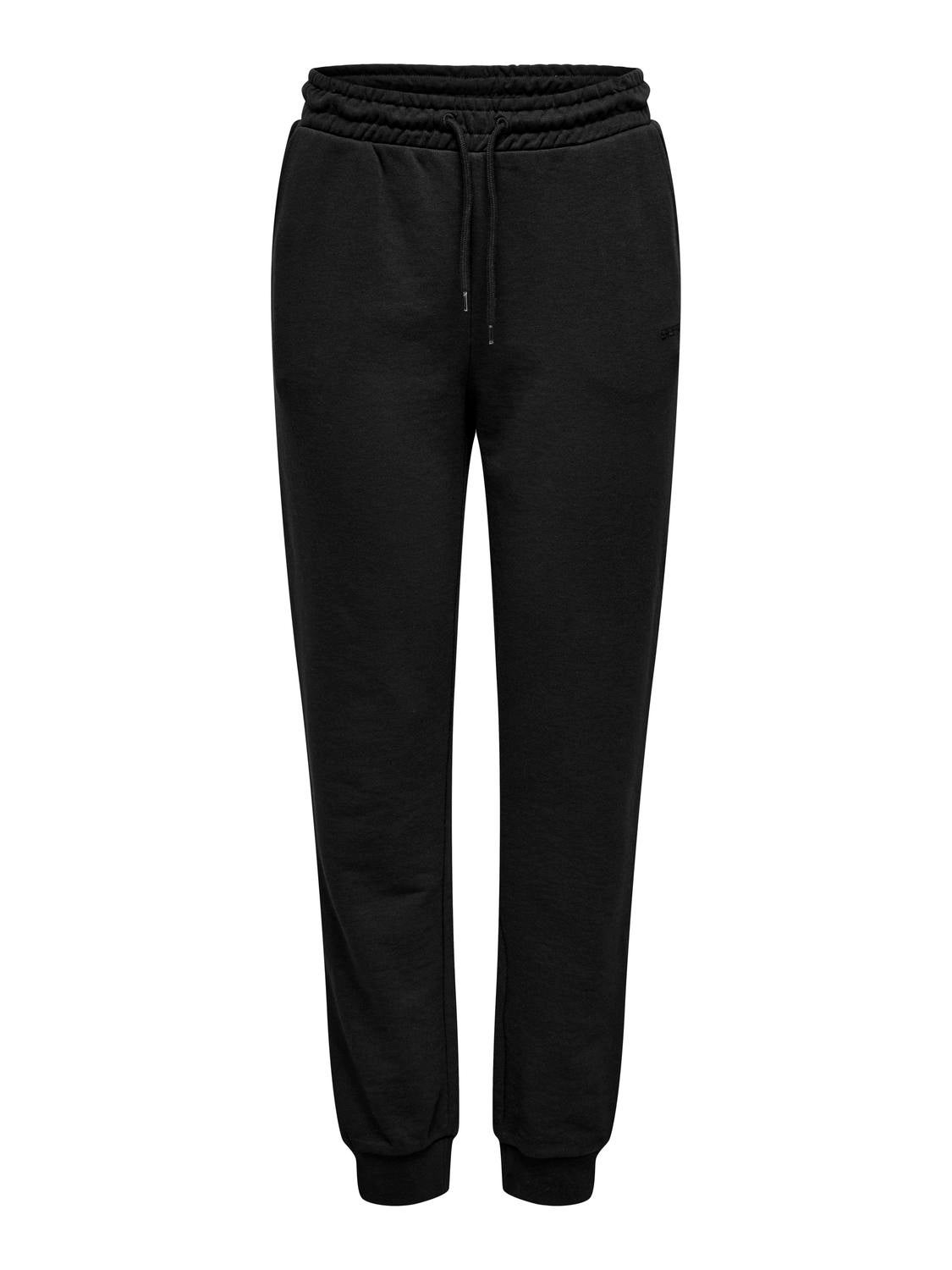 ONPMELINA Mittlere Taille Slim Fit Jogginghose Black