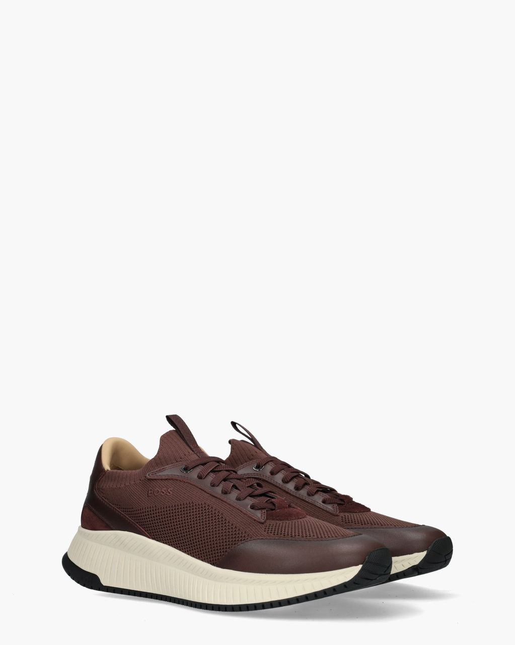 Boss TTNM EVO Bordeauxrood Herensneakers