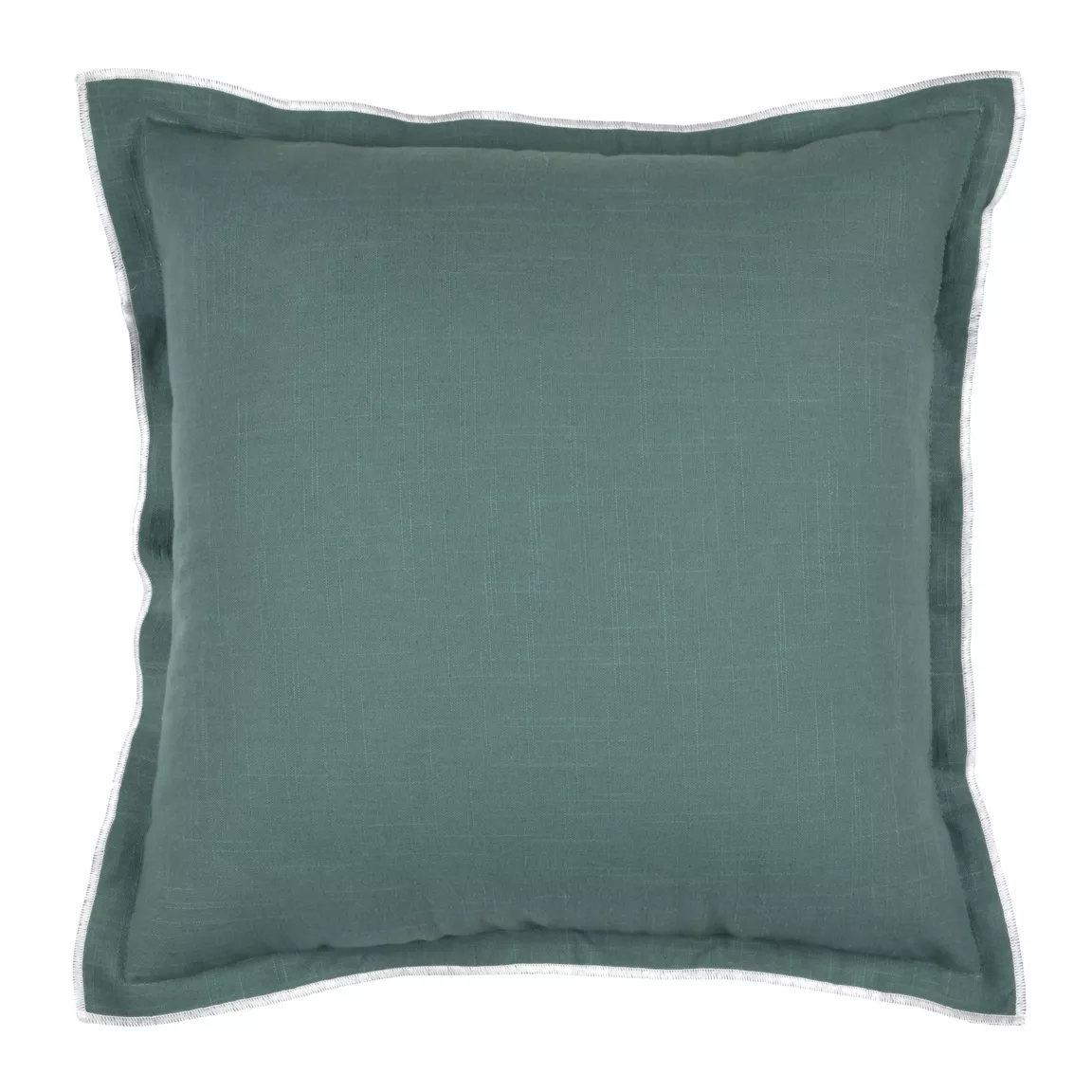 Coussin carré coton (45 x 45 cm) Helios Vert