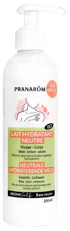 Aromaself Lait Hydratant Neutre Visage et Corps Bio - 250ml