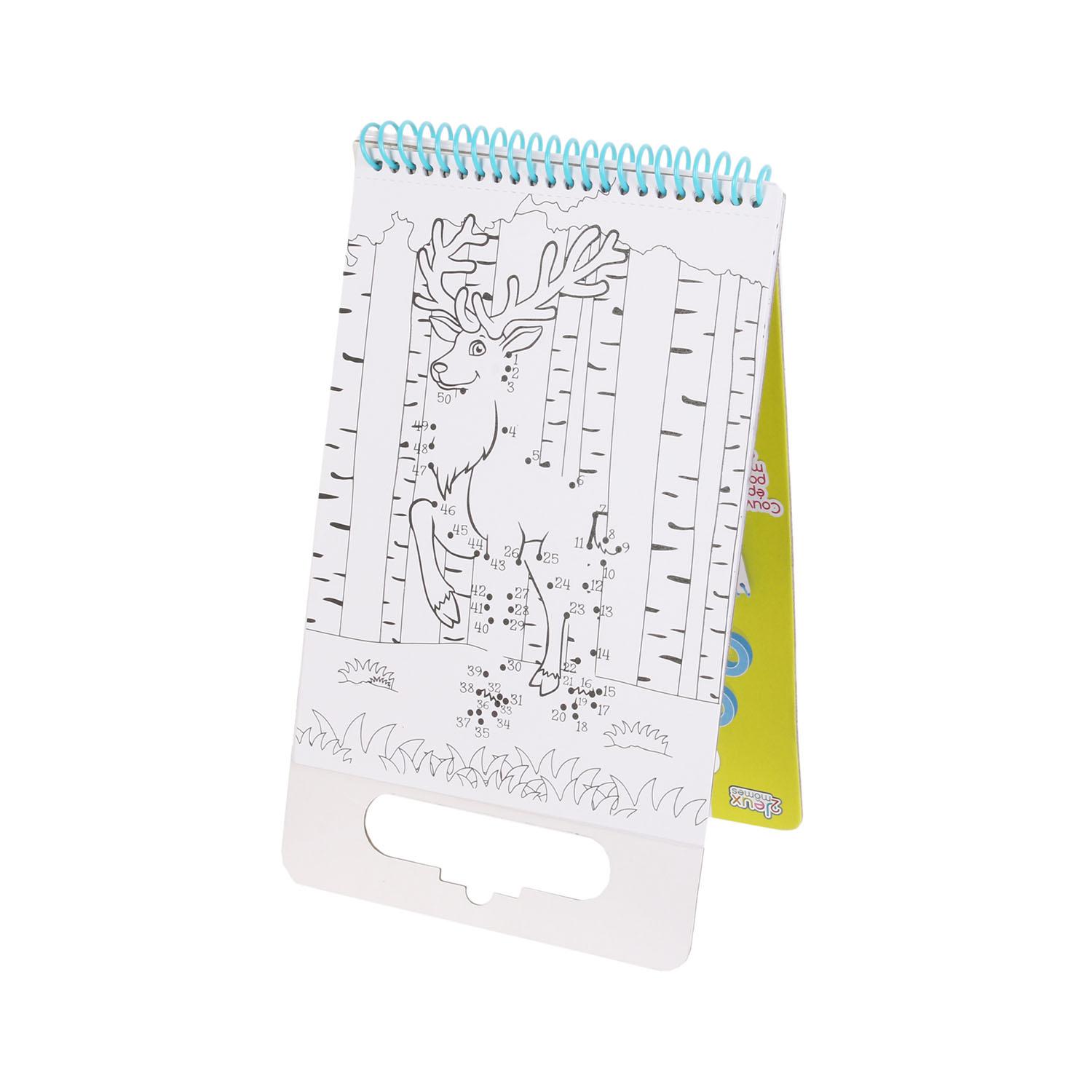 CAHIER DE COLORIAGE AVEC POIGNEE 24.3X15CM