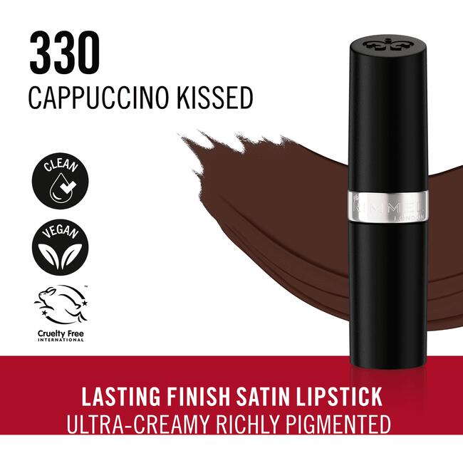 Rimmel London Lasting Finish Satin Lippenstift 330 Cappuccino Kissed 4 G