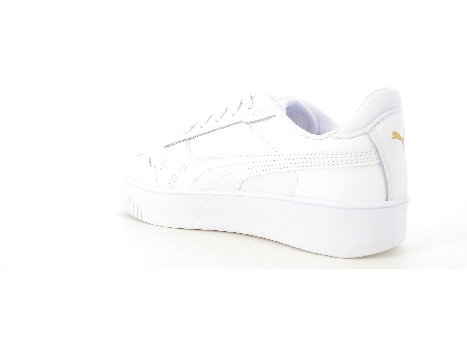Puma-389390 Matières combinées Blanc-Or