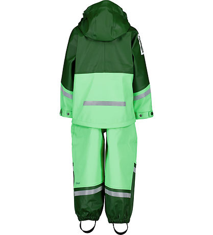 Didriksons Regenkleidung m. Träger - Waterman - Light Algen Gree