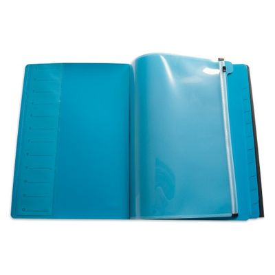 Oxford for Students - Trieur polypro 12 positions - disponible dans différentes couleurs