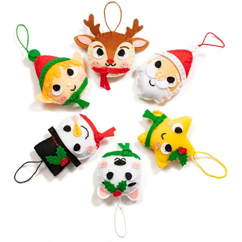Boîte créative, Mini Couz'in suspensions de Noël - Multicolore