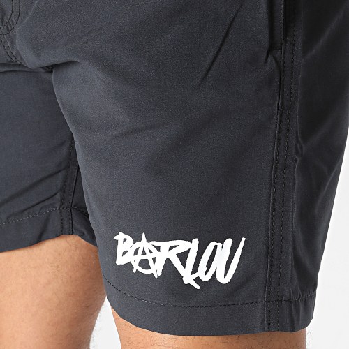 Short De Bain Barlou Noir Blanc