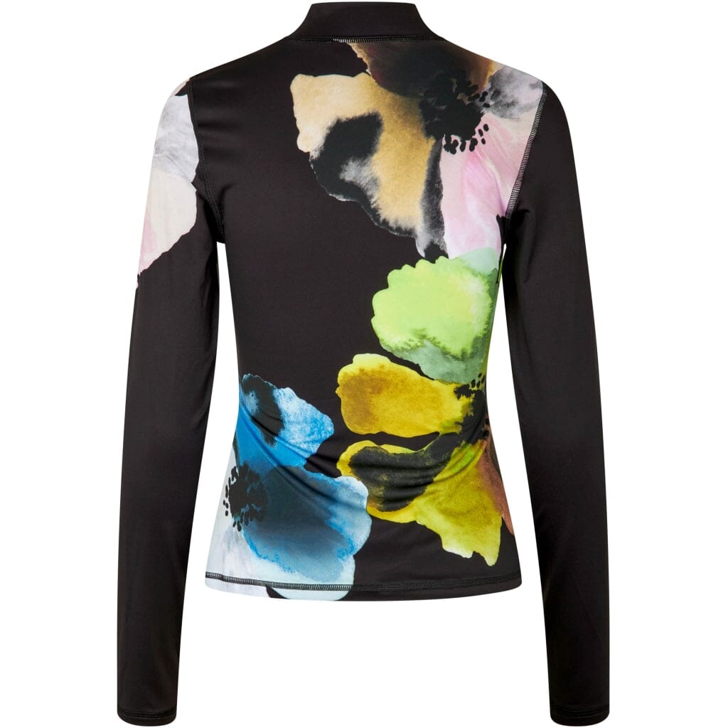Stine Goya Elastic High Neck Collared Top, 2244 Stocking Jersey