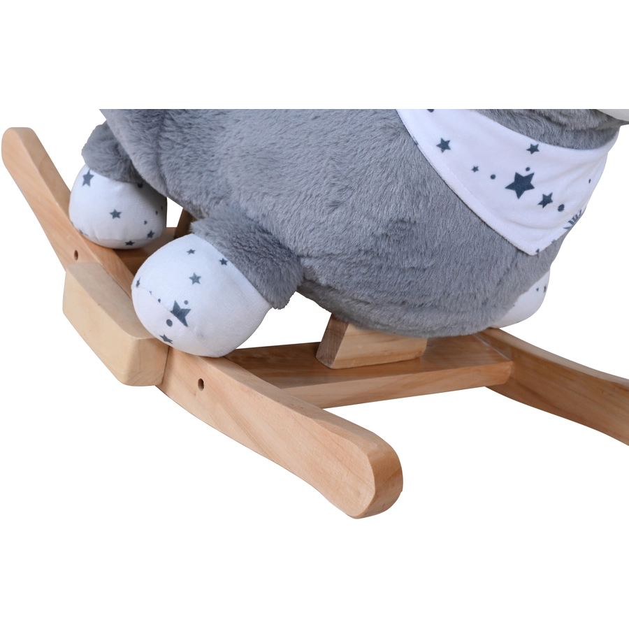 knorr toys® Schaukeltier Bär grau
