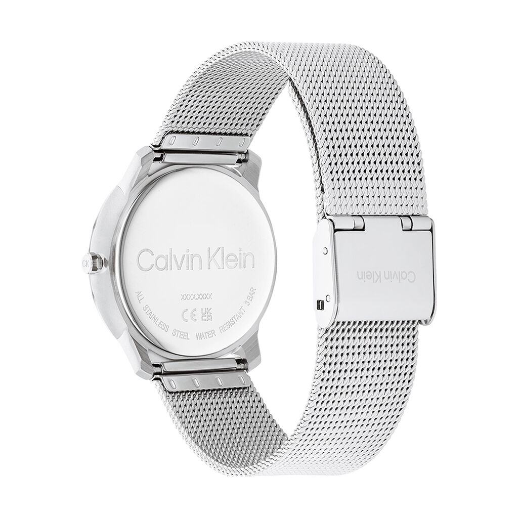 Montre Calvin Klein Iconic Mesh Argent