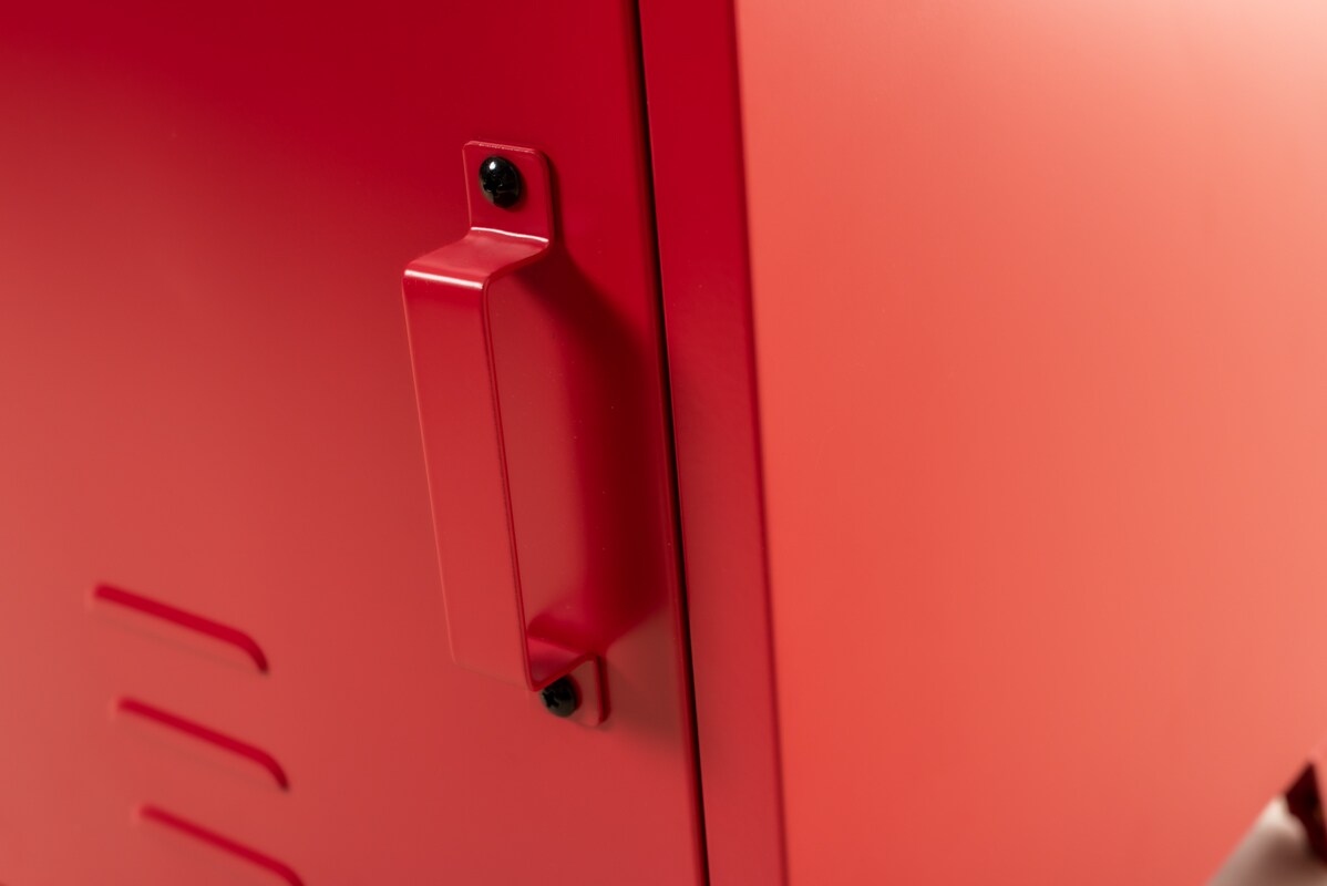 Jet-Line Aktenschrank Industrieschrank Büroschrank Metallschrank MINSKOW Spind rot Jet-Line