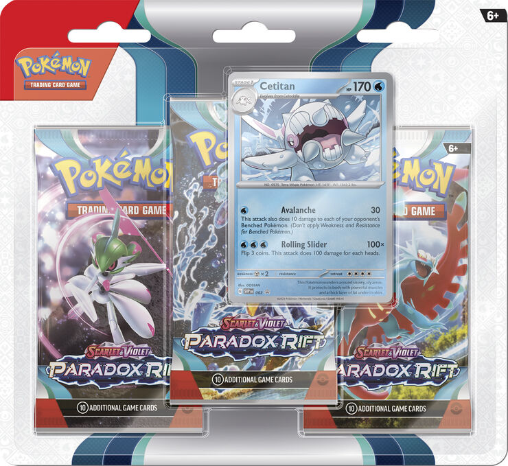 Pokémon POKE SV4 Blister 3pk