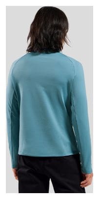 Pull Homme Odlo Essentials Light 1/2 Zip Bleu