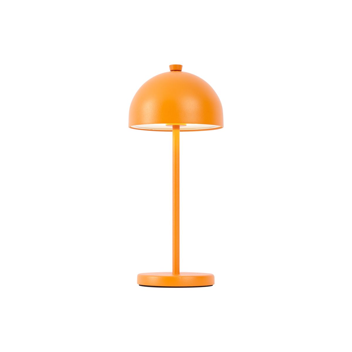 Tafellamp oranje incl. LED IP54 oplaadbaar met laadstation - Squirrel