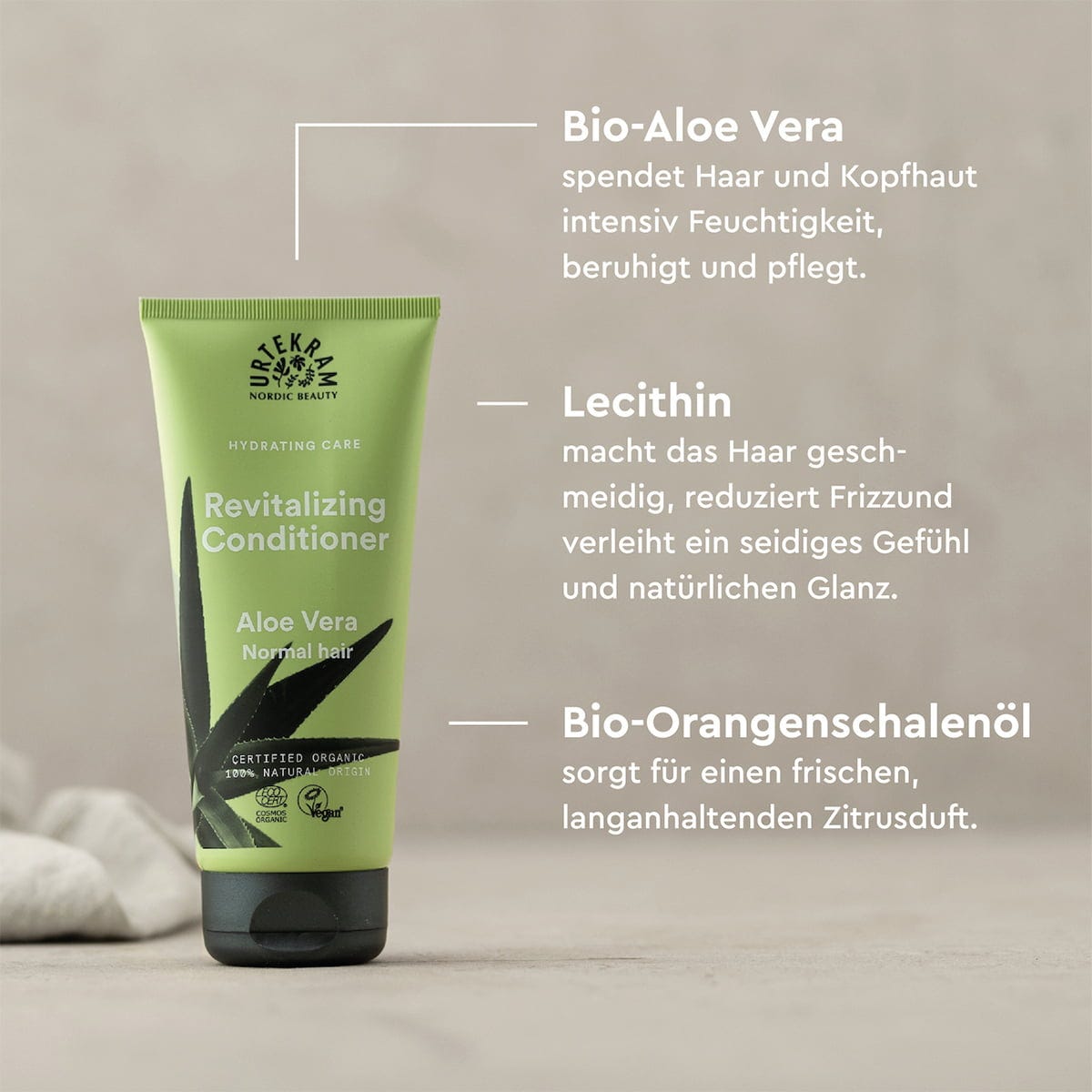 URTEKRAM  Aloe Vera Conditioner, 180 ml
