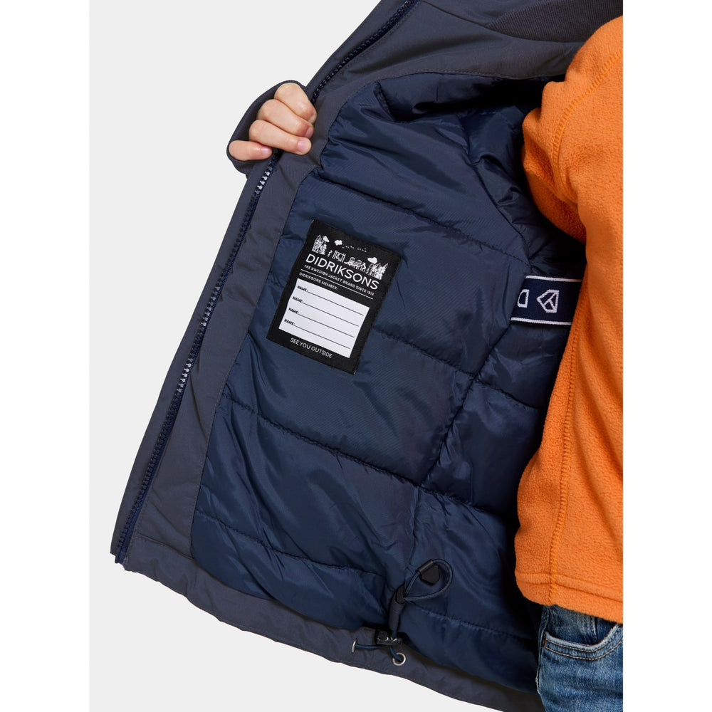 Køb Didriksons Navy Bjärven Kids Parka 3 | Luksusbaby