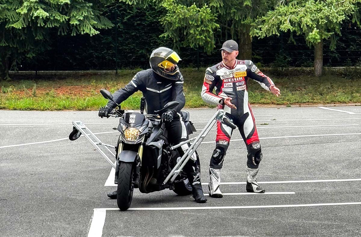 Motorrad Schräglagentraining Oelsnitz