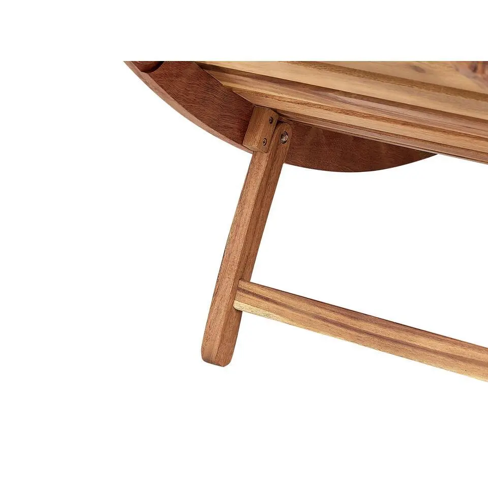 LUINO - Ligstoel - Grijs - Hout