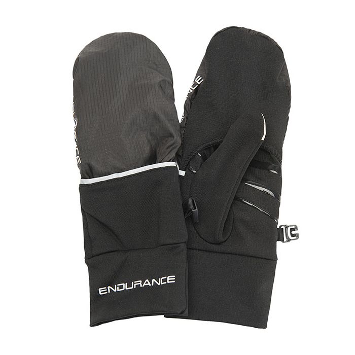 Endurance Unisex Handsker Silverton Run Mittens Sort