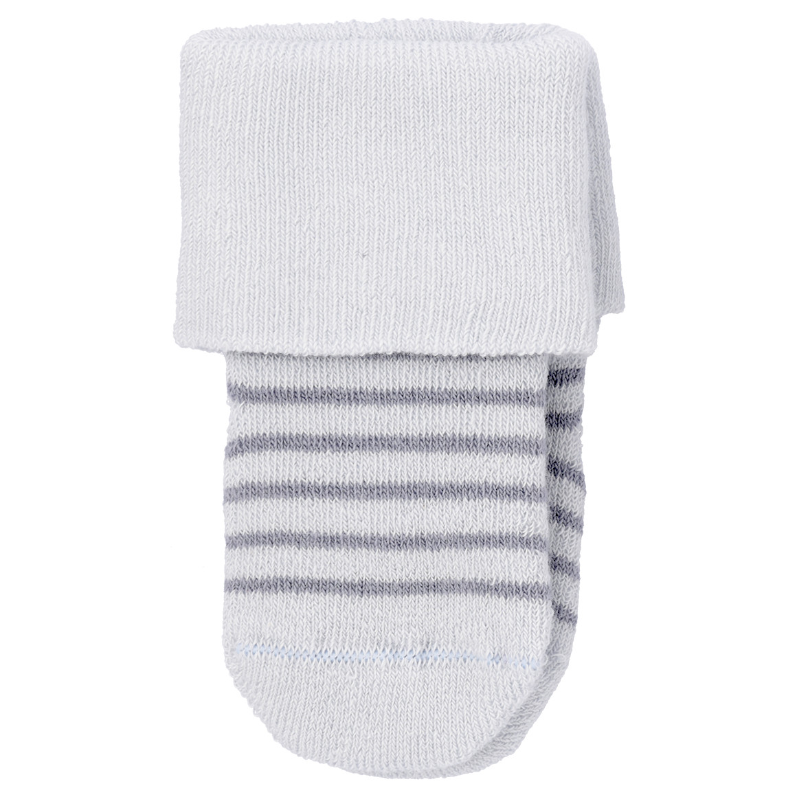 Topomini Pure Collection 2 Paar Newborn Frotteesocken Born 2025 hellblau